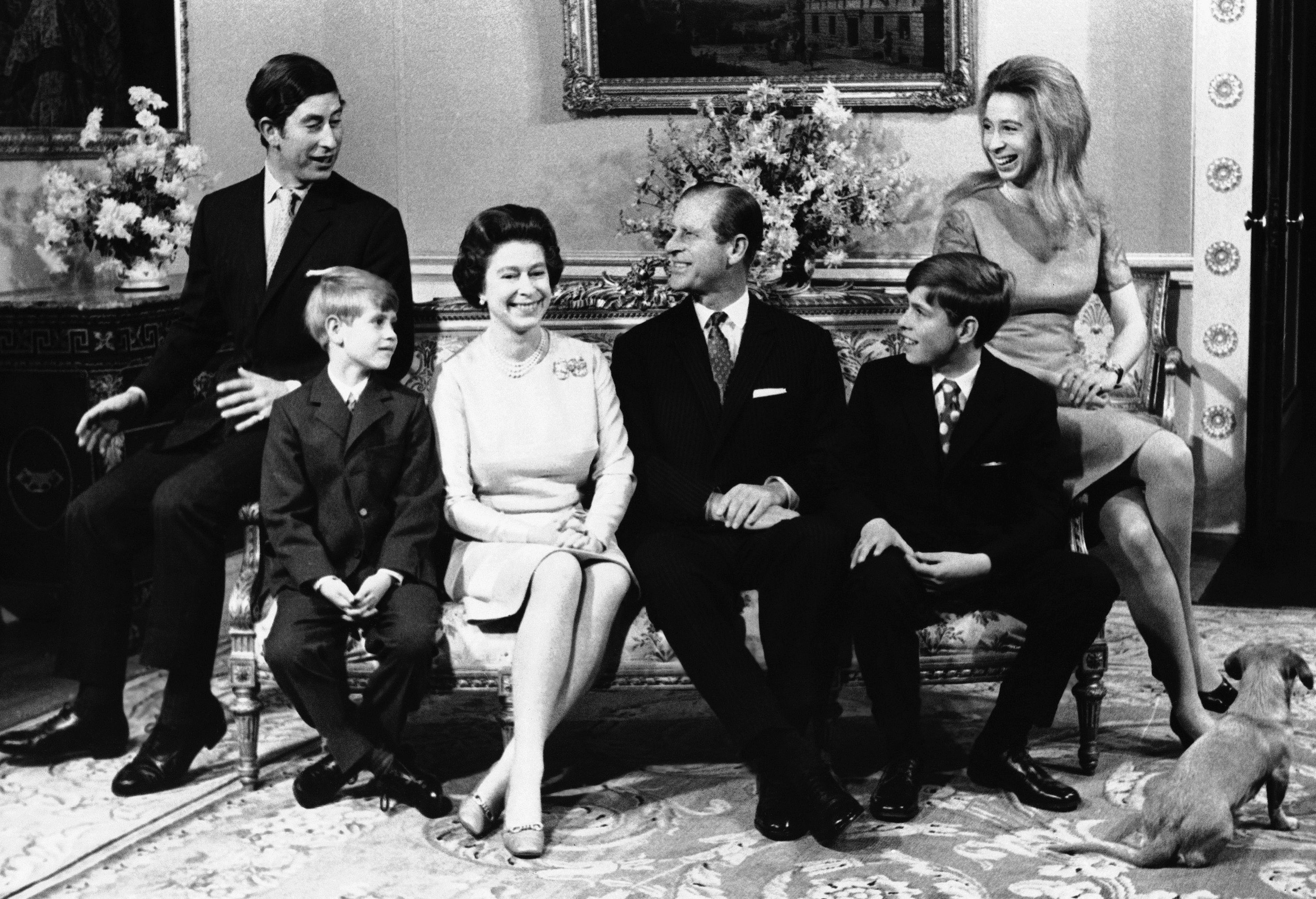 Кралица Елизабет II и принц Филип на сребърната си сватба (1972)
