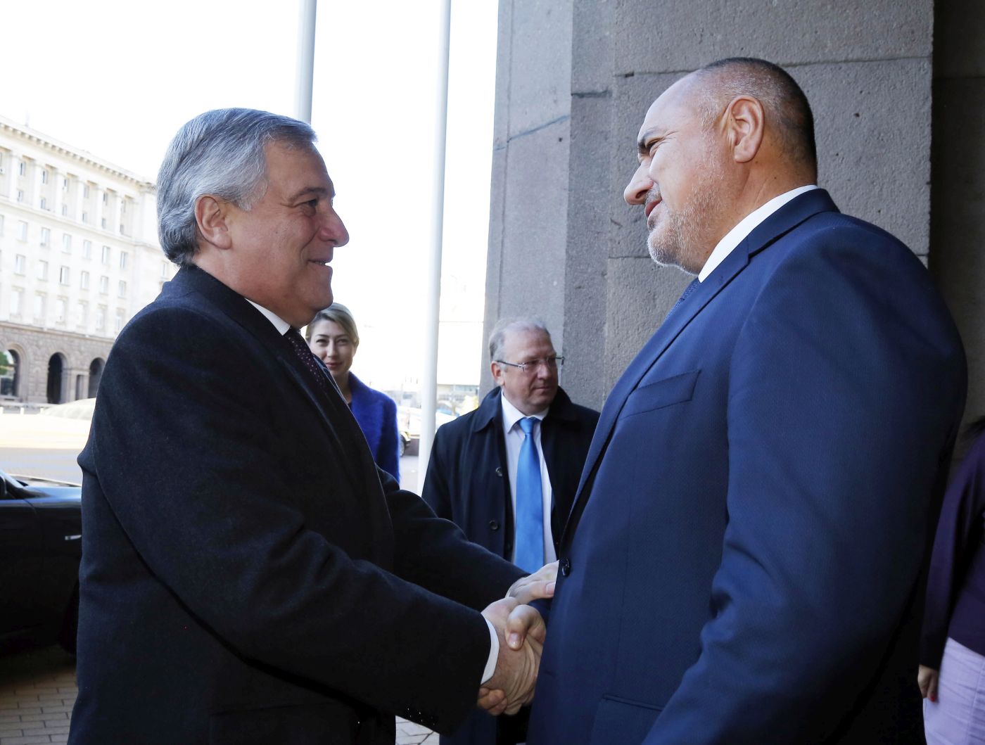 Бойко Борисов и председателя на ЕП Антонио Таяни