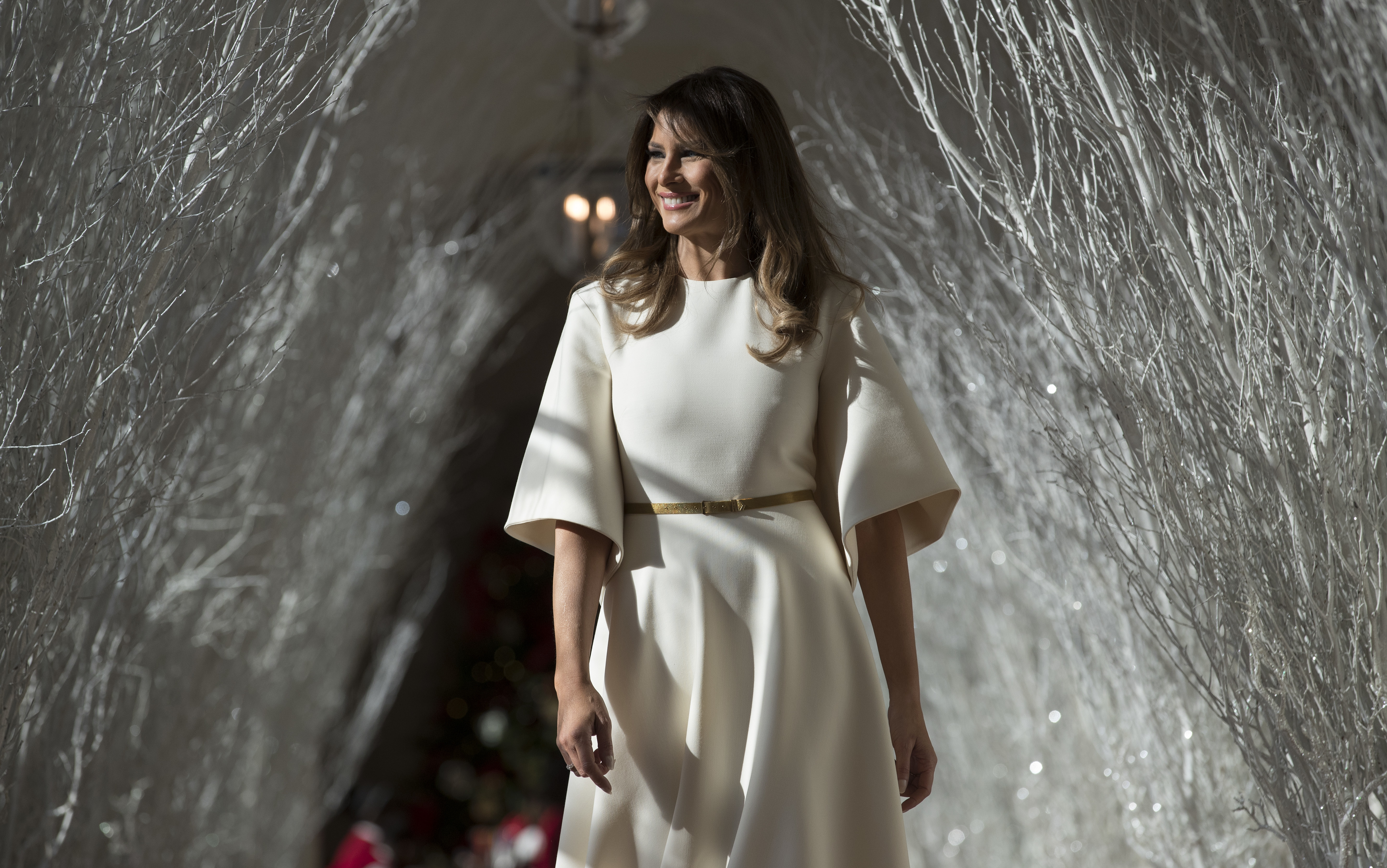 Мелания Тръмп показа коледната украса в Белия дом