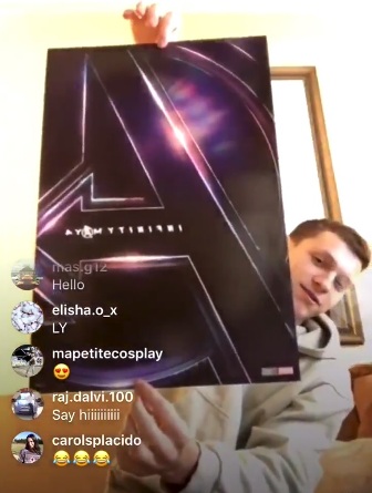 Том Холанд издаде секретния постер на "Отмъстителите: Война без край", излезе трейлър