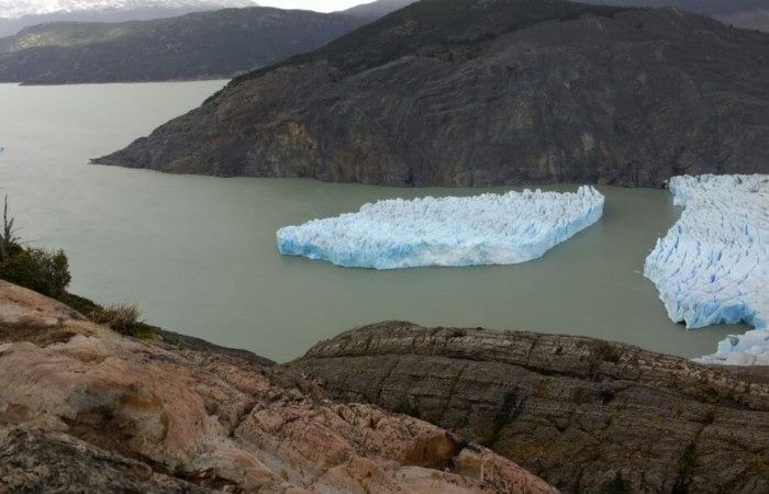 Ледникът Грей е на територията на Националния парк ”Торес дел Пайне”