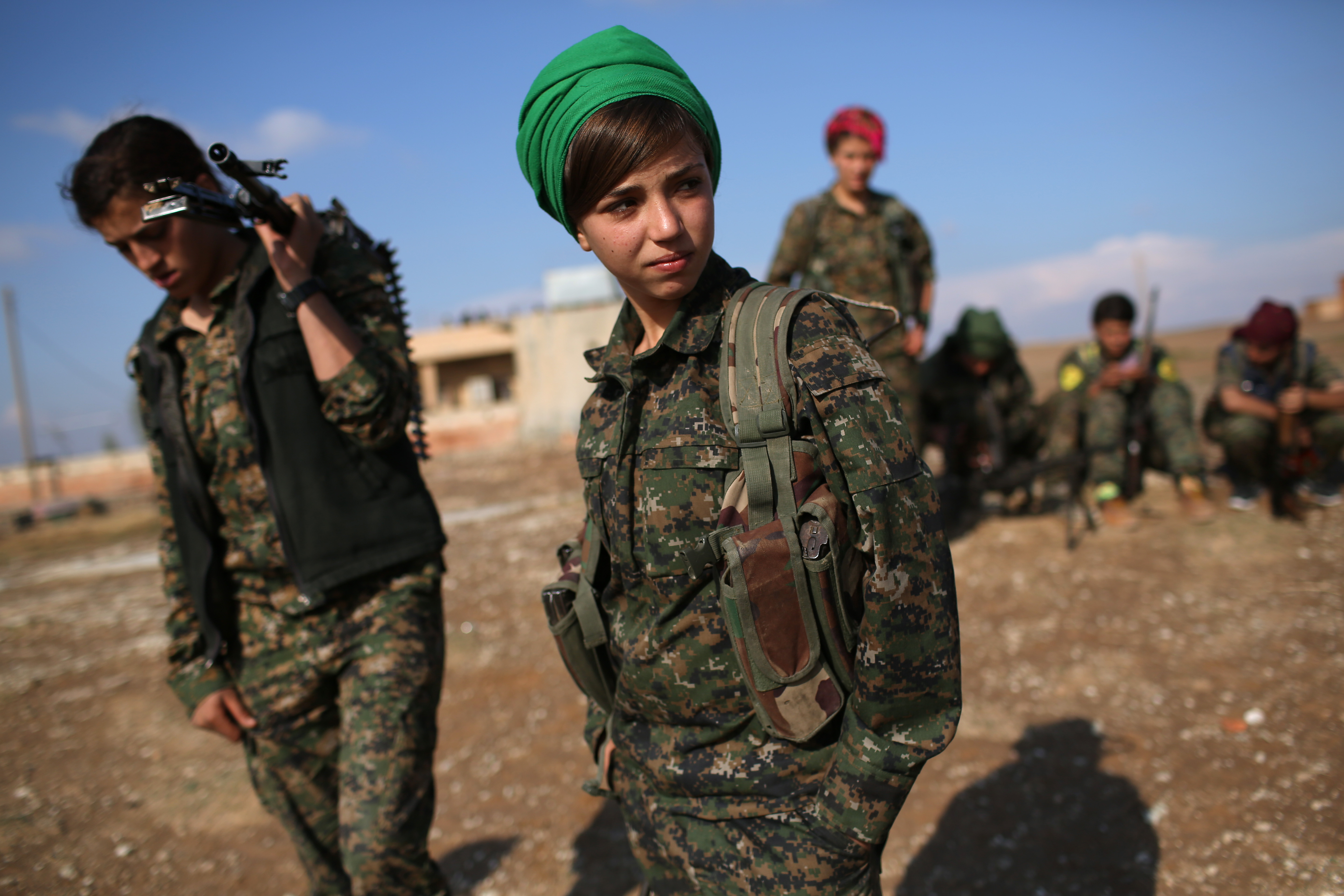 Кюрдските военизирани отряди в Сирия активно се биха срещу ”Ислямска държава”