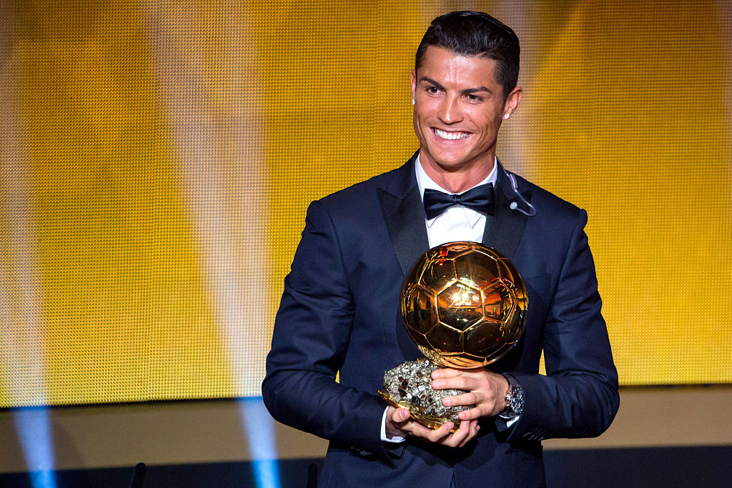 Кристиано Роналдо със ”Златна топка”