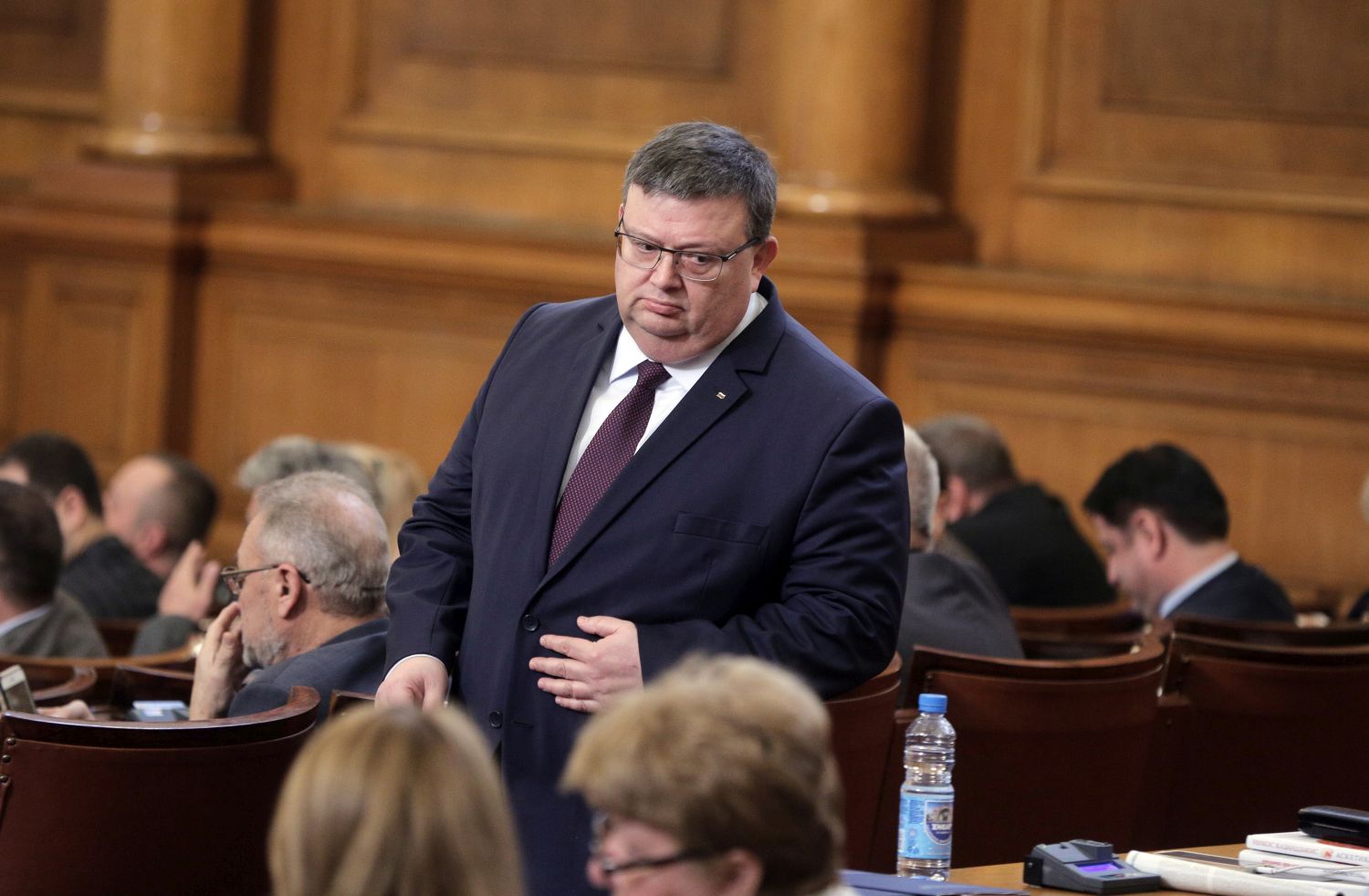 Главният прокурор Сотир Цацаров в парламента