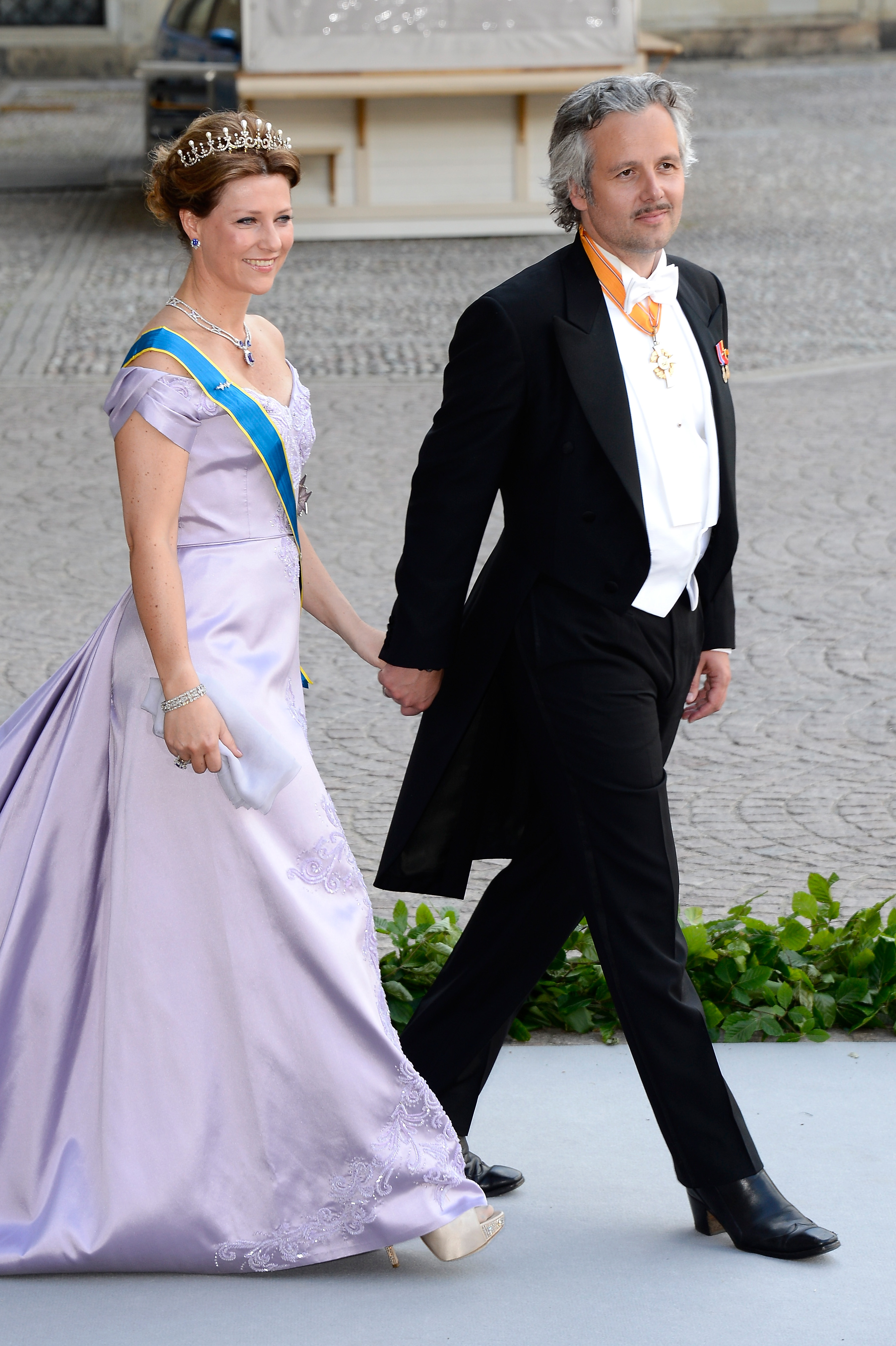 принцеса Марта Луиз с бившия си съпруг Ари Бен