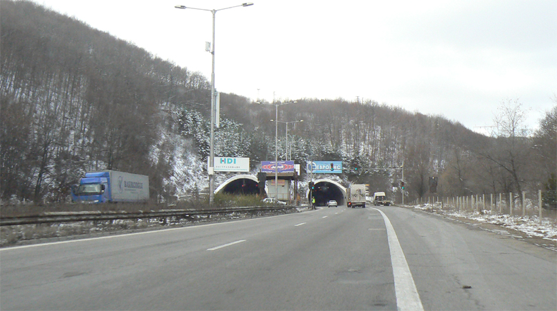 Тунелът ”Траянови врата” на магистрала ”Тракия”