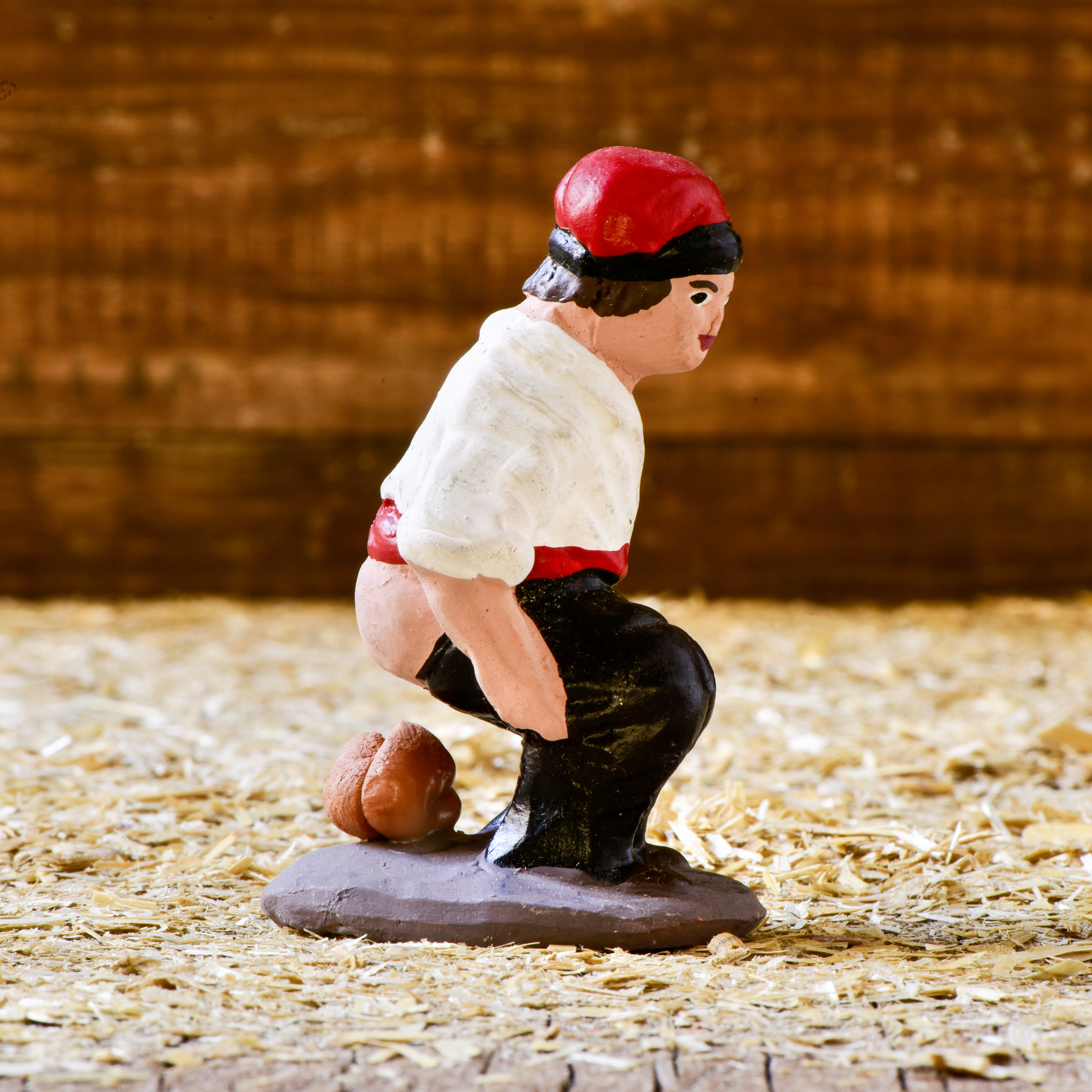 Caganer - акащо човече, което се появява в рождествените сцени