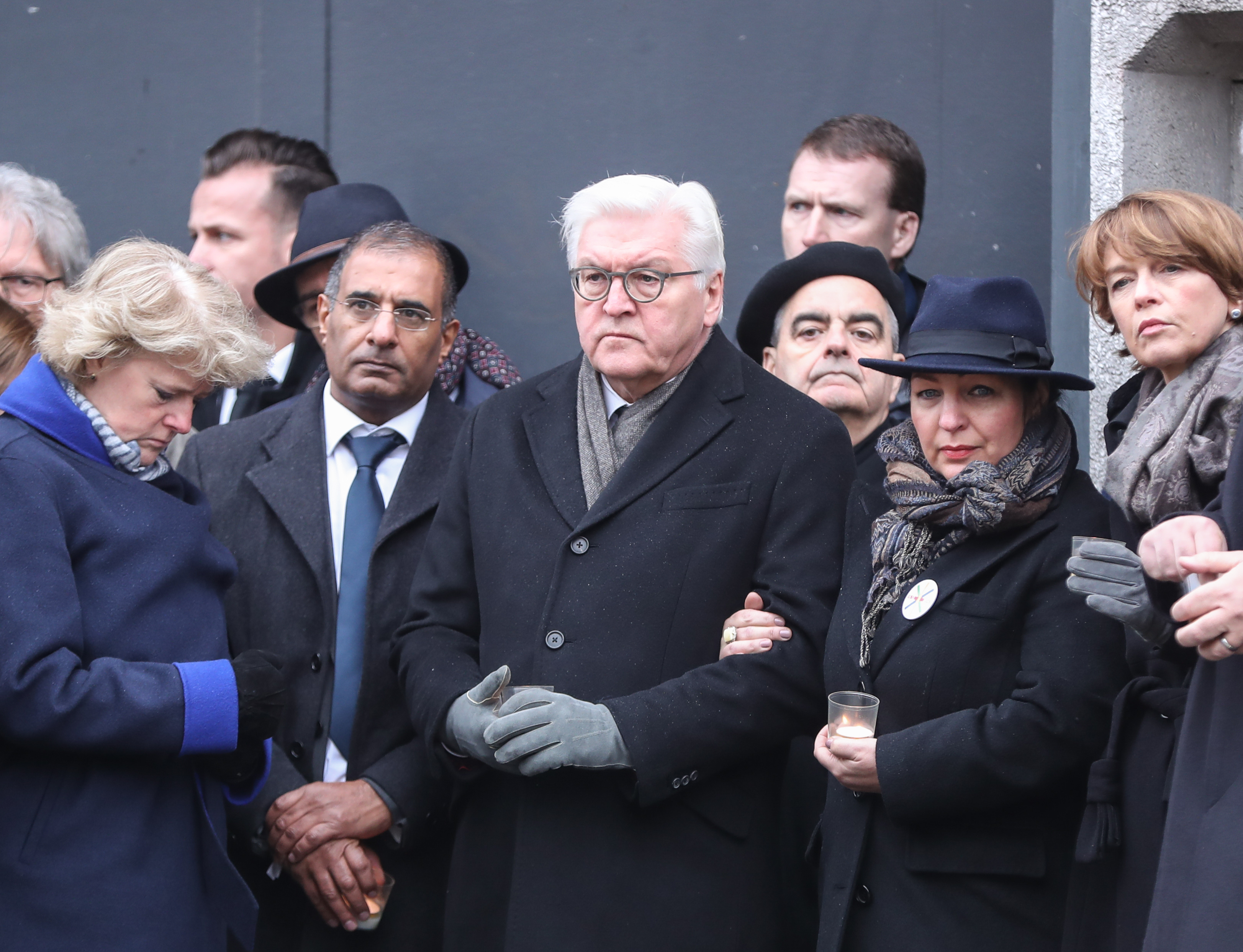 Президентът на Германия Франк Валтер Щайнмайер също уваже възпоменателната церемония в Берлин