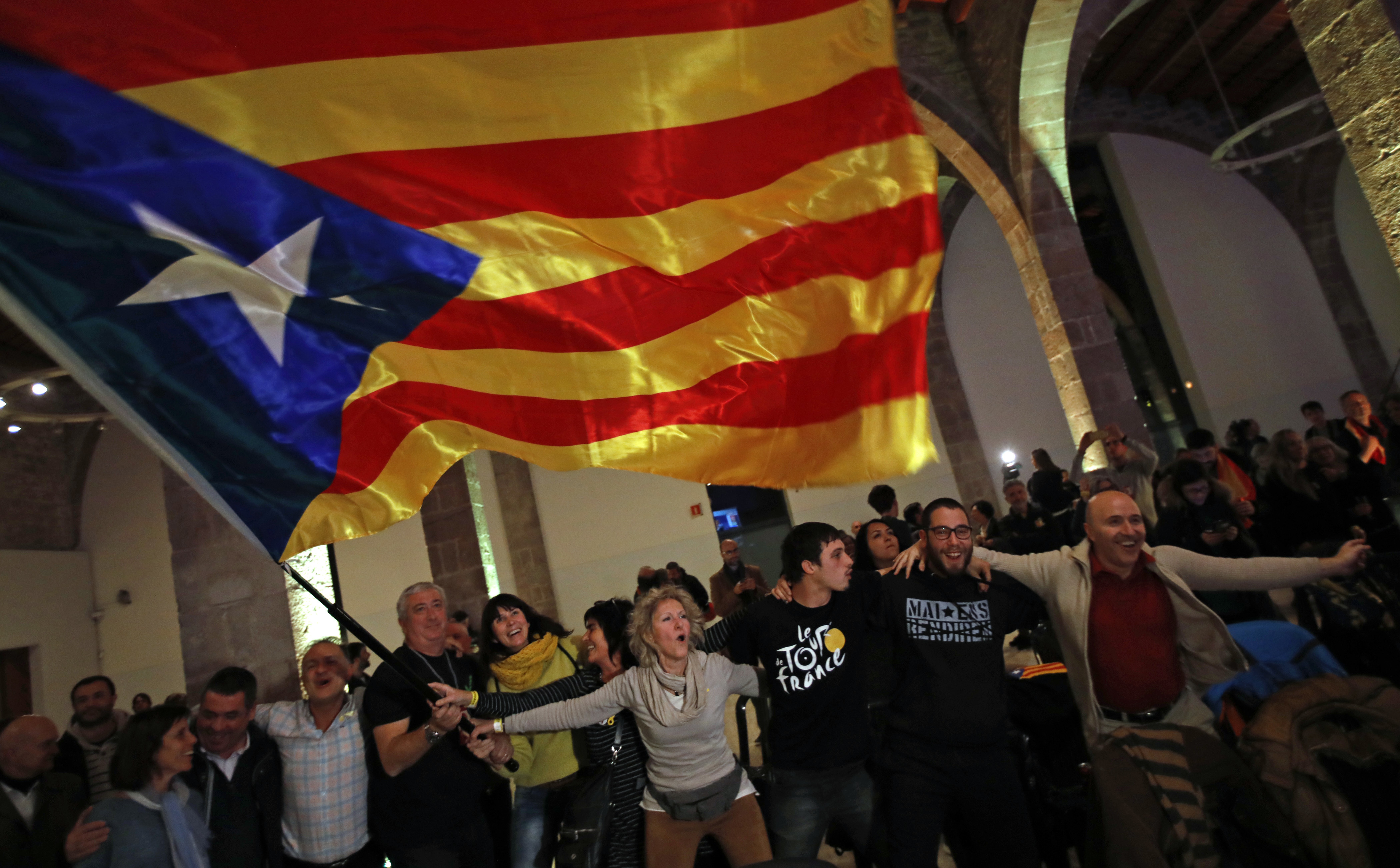 Борещите се за независимост на Каталуния партии обявиха изборната си победа