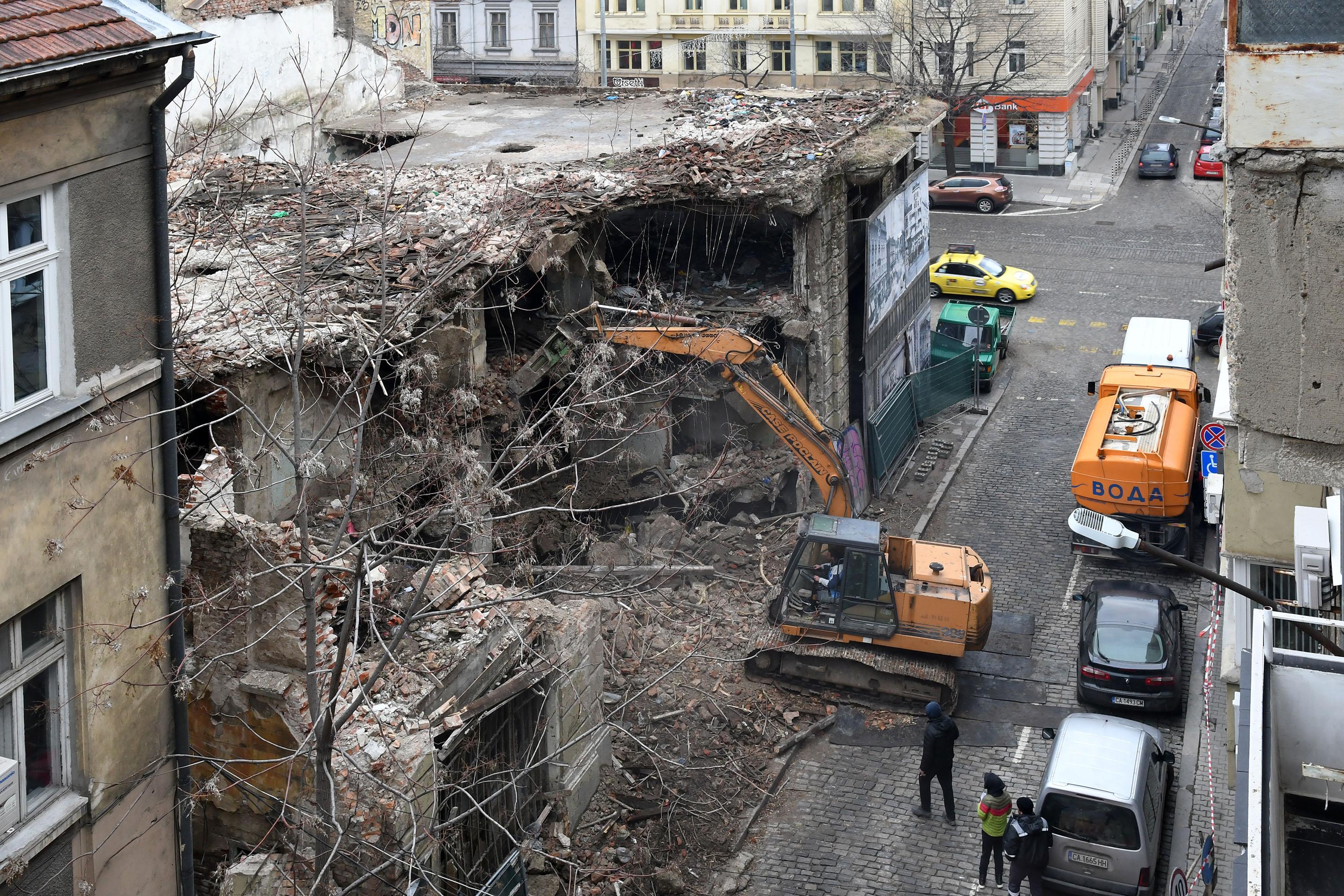 Събарянето на къщата на ген. Рачо Петров