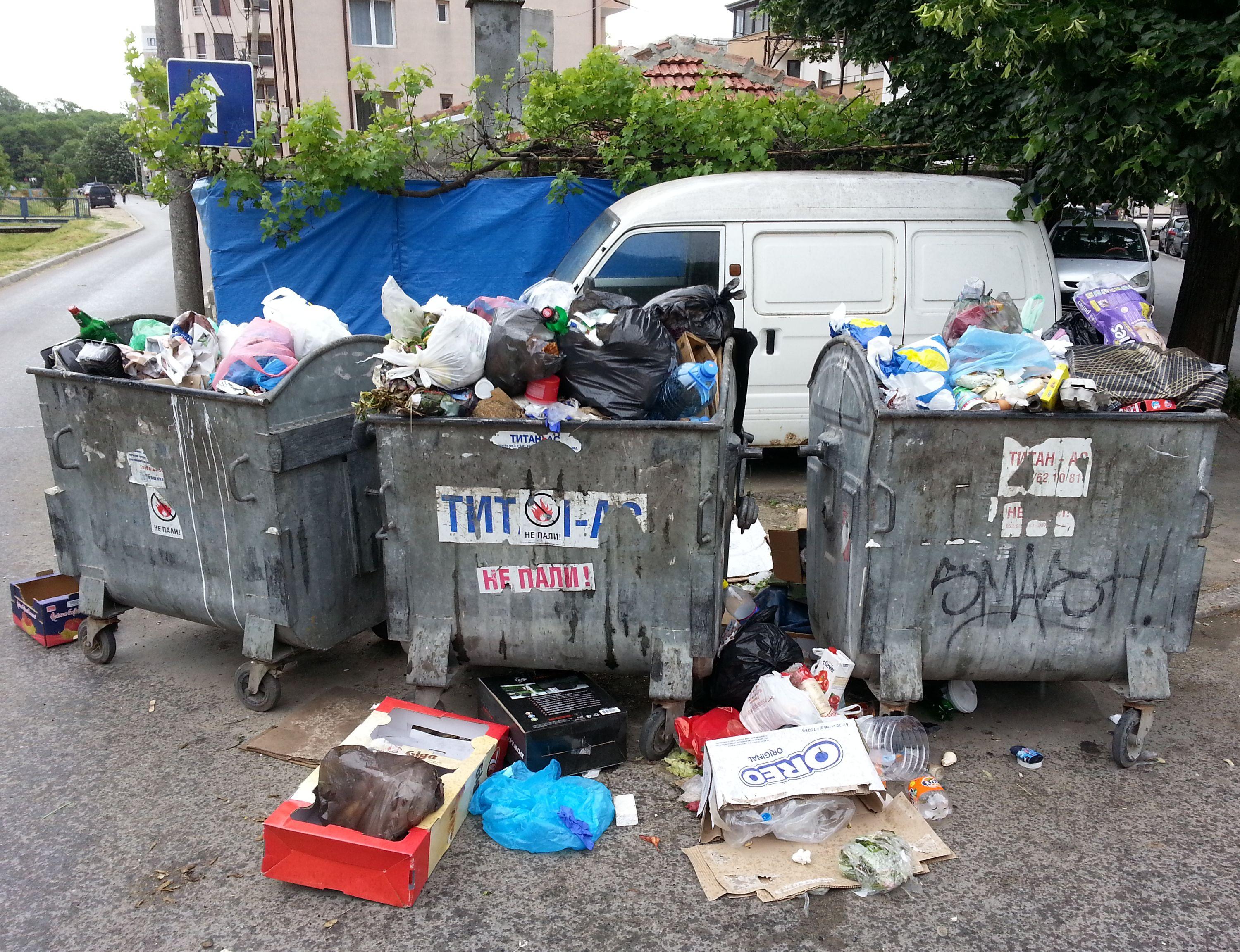 Частично бедствено положение в Пазарджик заради боклука