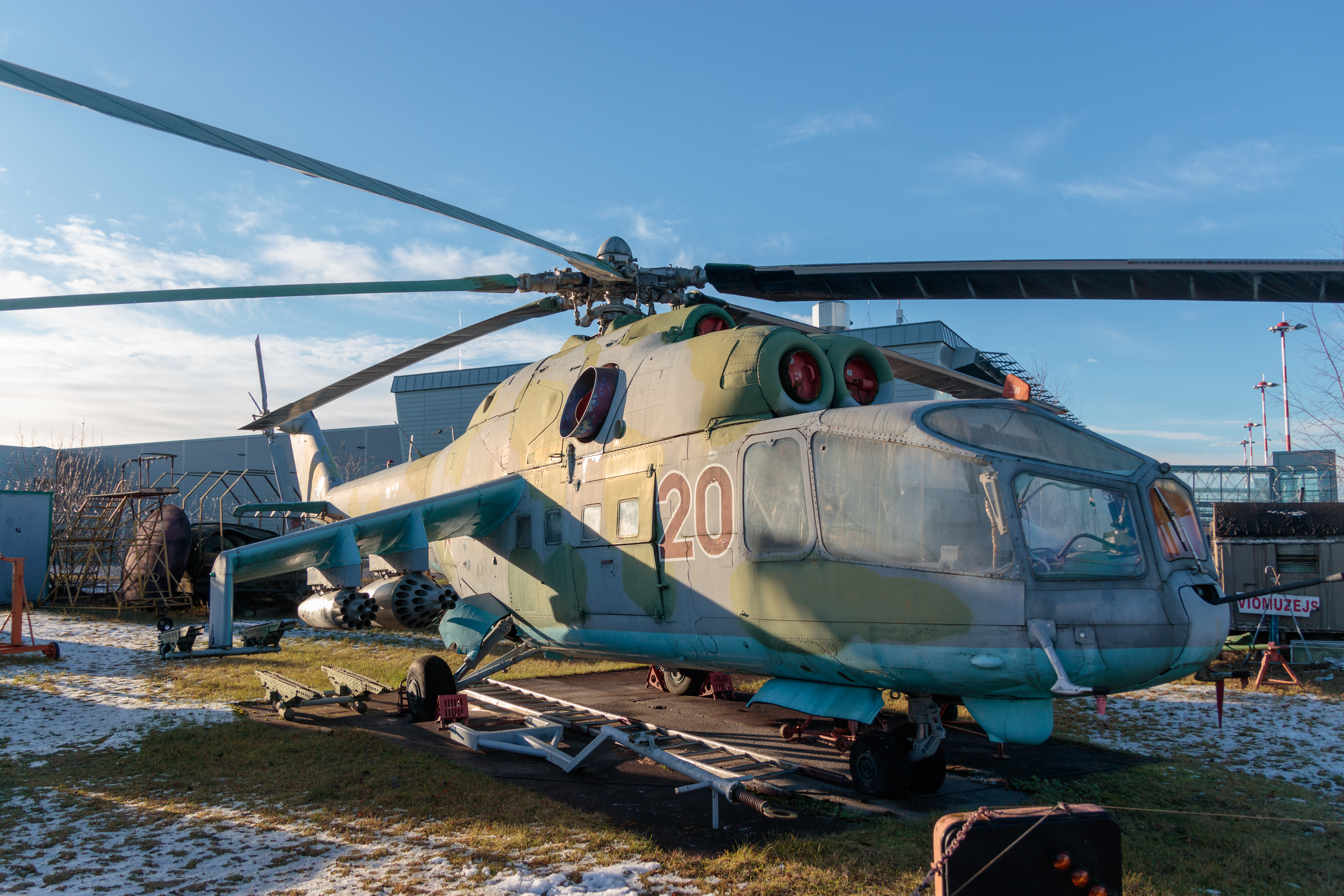 Хеликоптерът Ми-24 не е бил обект на нападение