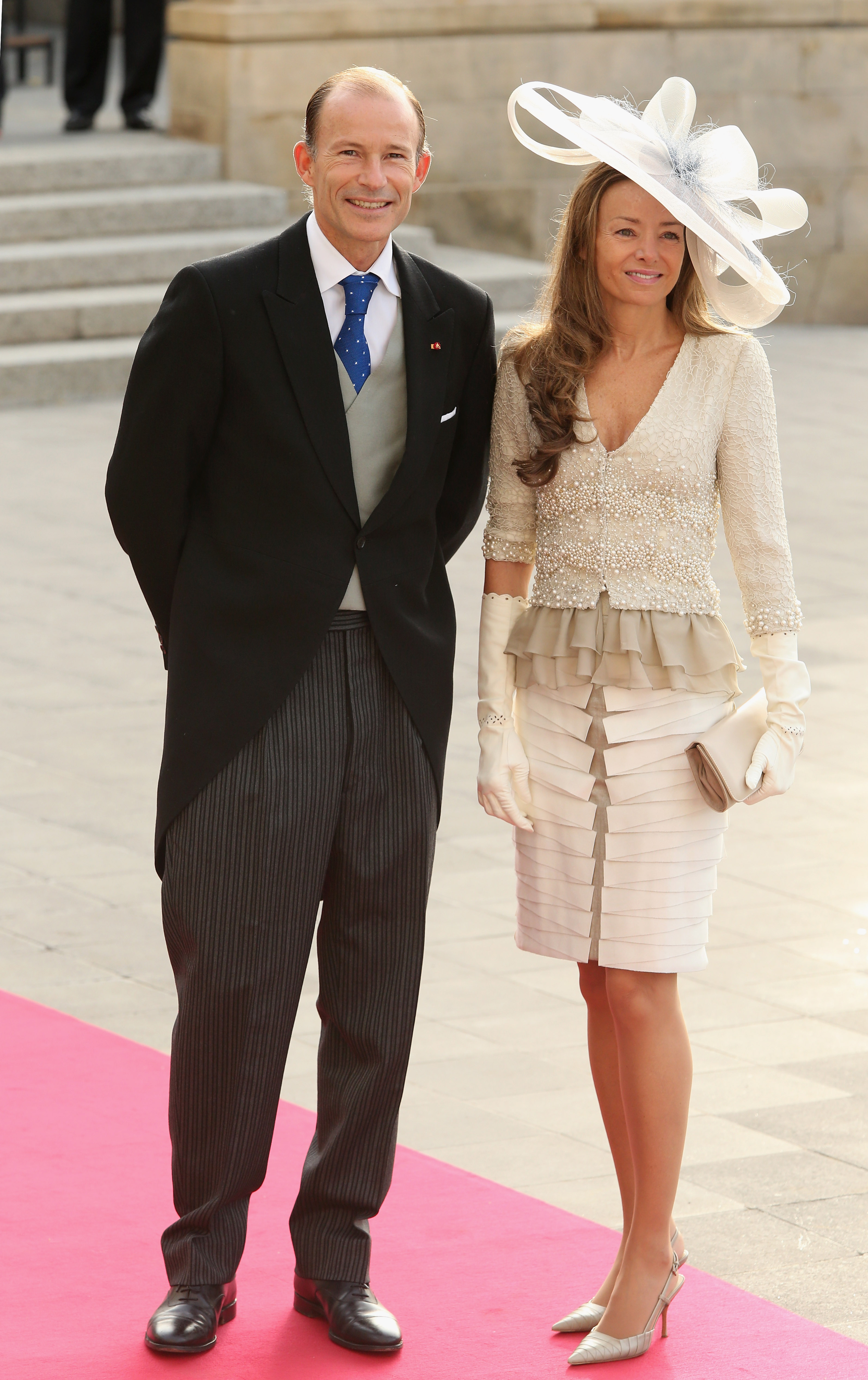 Княз Кирил със съпругата си