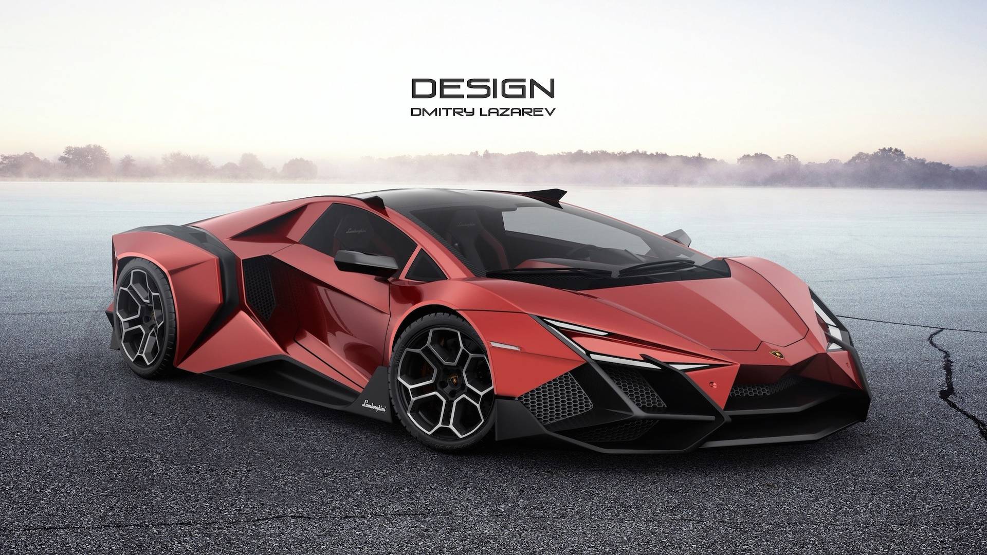 Най-ръбатата нова концепция на Lamborghini (снимки)