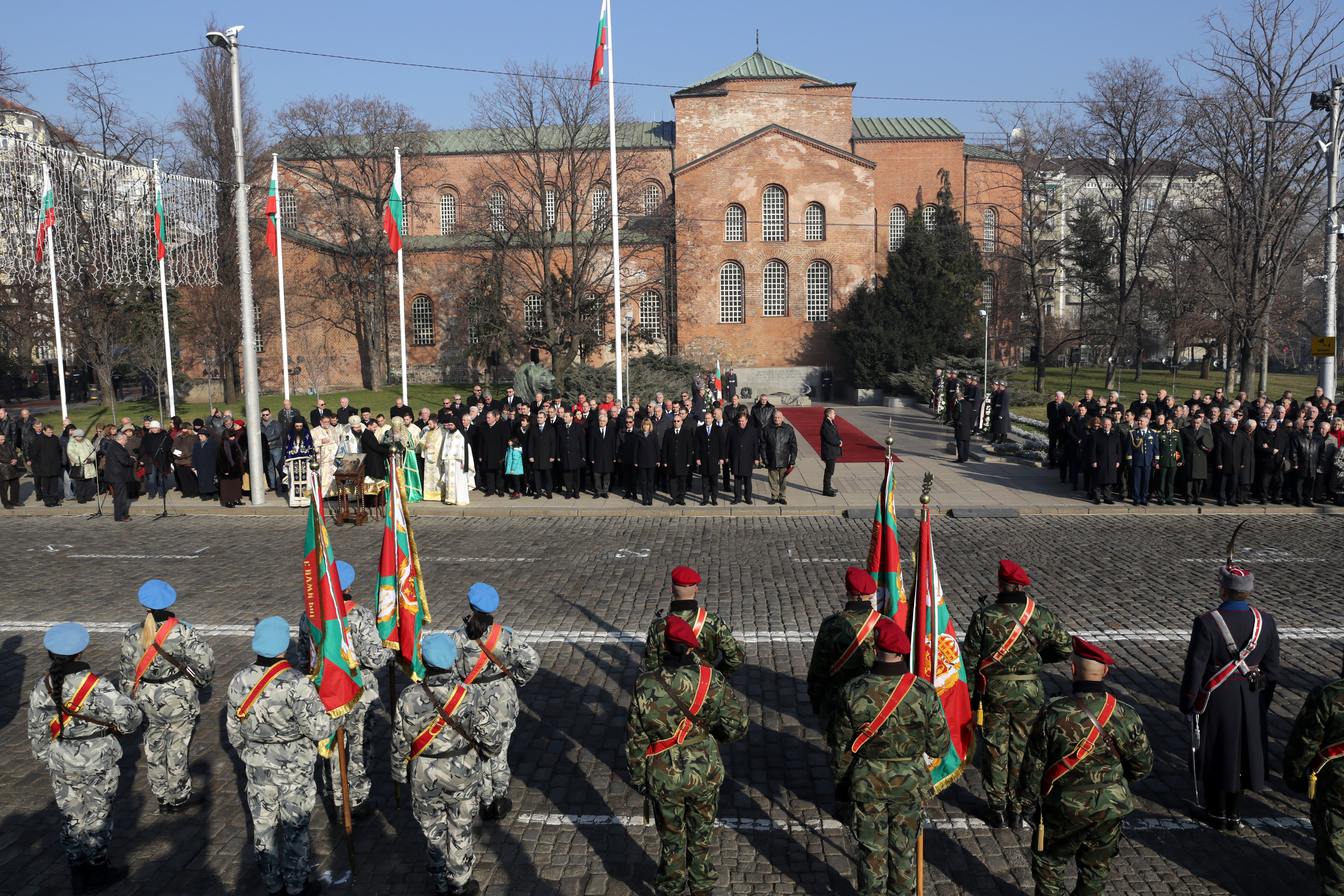 Водосвет на знамената на българската армия