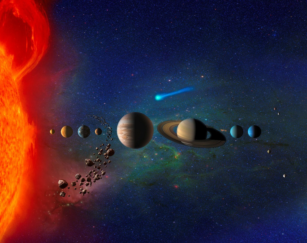 Слънчевата система има невероятно разнообразни планети