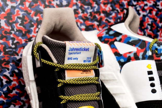 Adidas пуска маратонки, произведени от стара тапицерия на седалките в берлинското метро