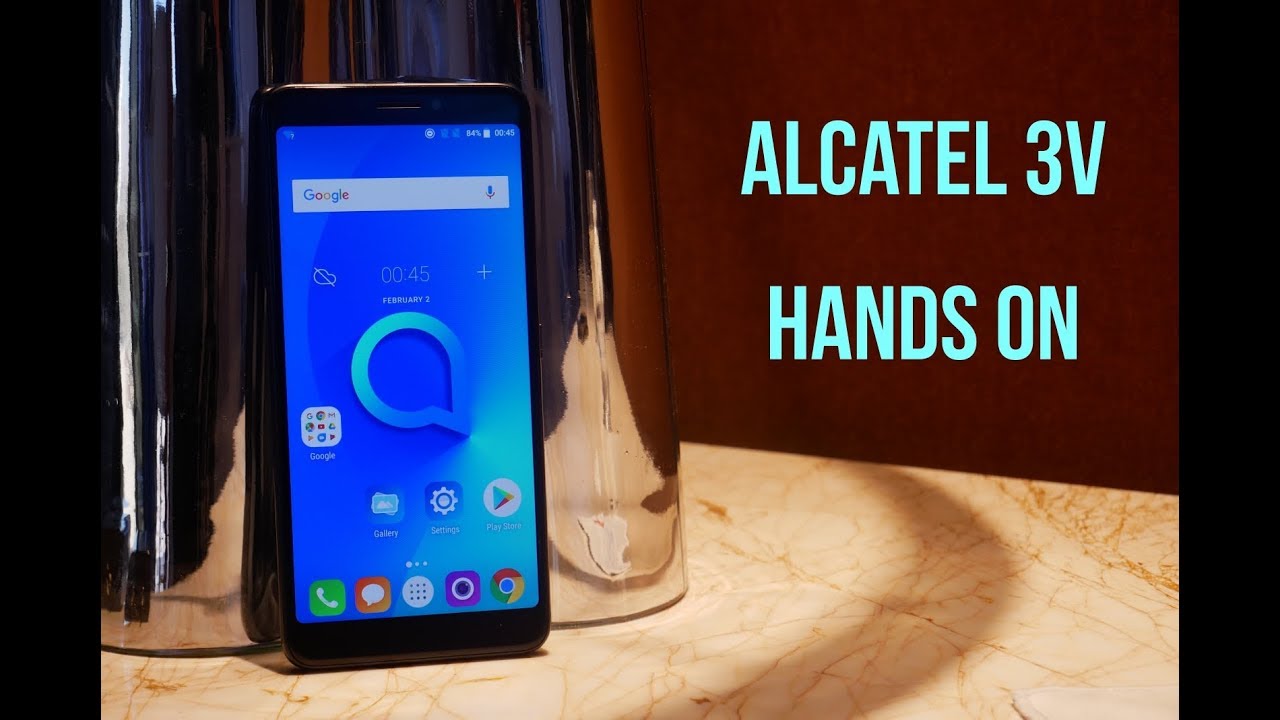 Alcatel 3V се очертава, като най-изгодният телефон в новата гама на марката
