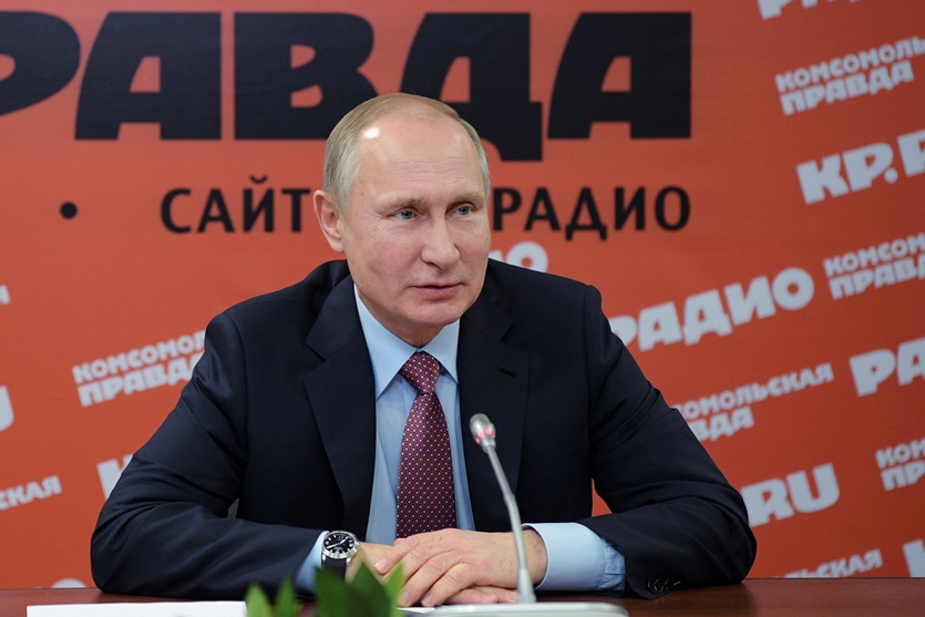 Владимир Путин приема всеки резултат от изборите, ако остане президент