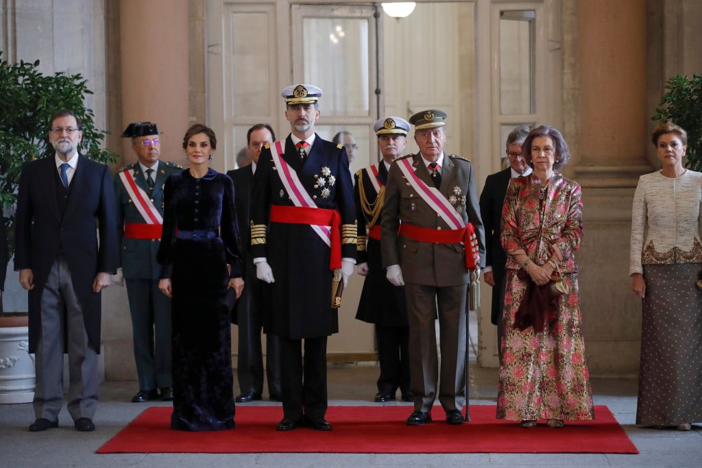Испанското кралско семейство на Богоявление