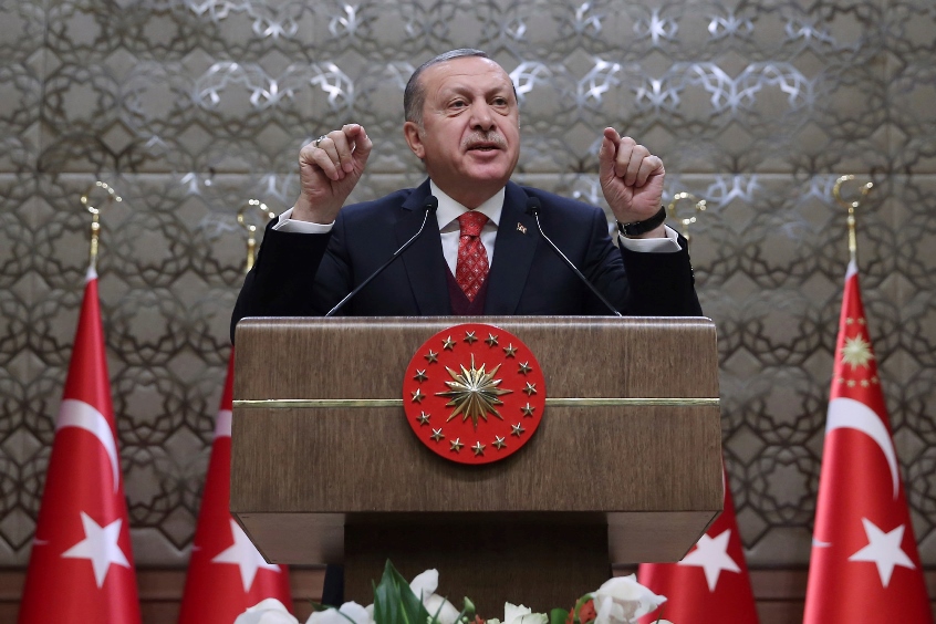 Реджеп Ердоган: Турция ще прочисти границата си с Ирак от терористи