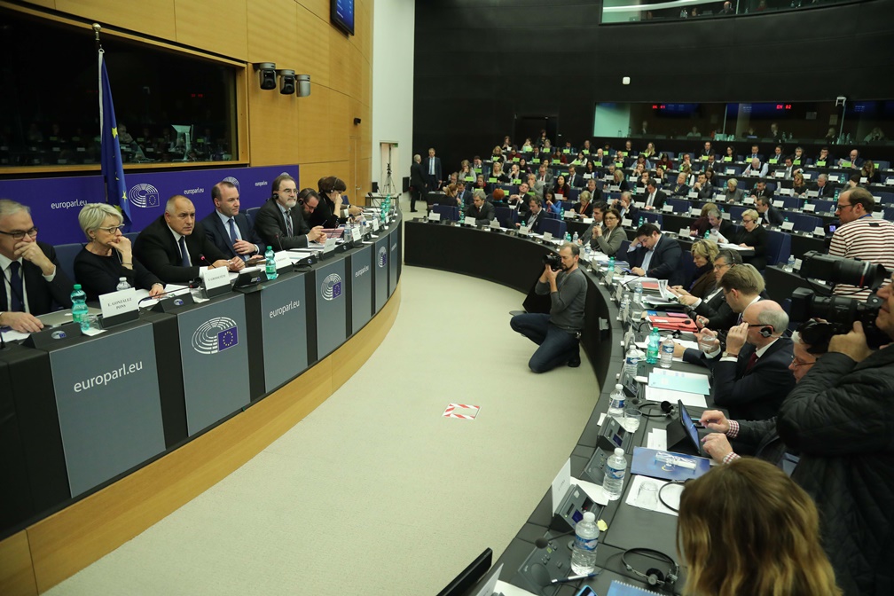 Премиерът Бойко Борисов се срещна с групата на Европейската народна партия в Европейския парламент