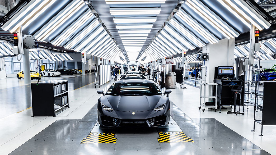 Заводите на Lamborghini