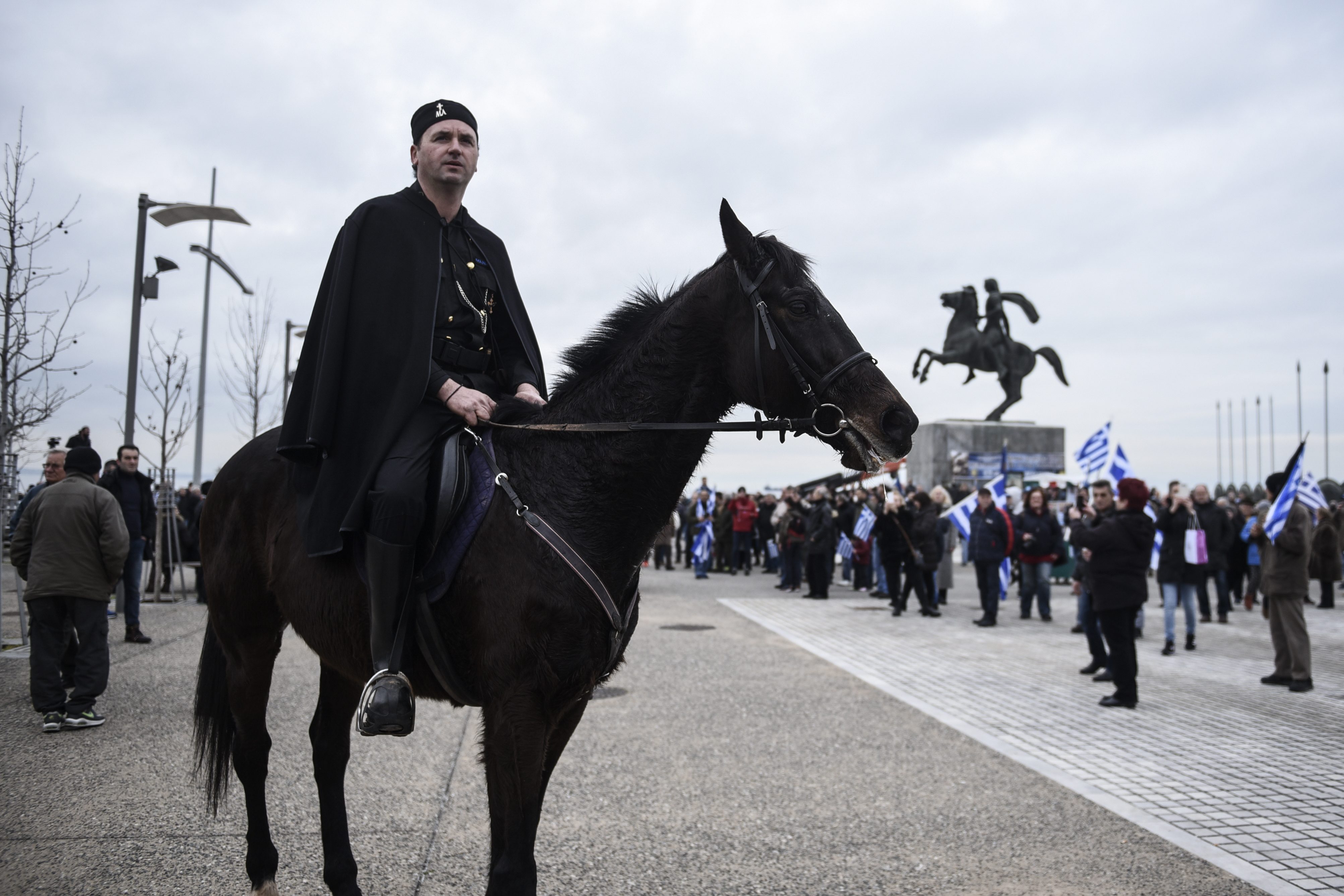 100 000 протестираха в Солун срещу компромис за Македония