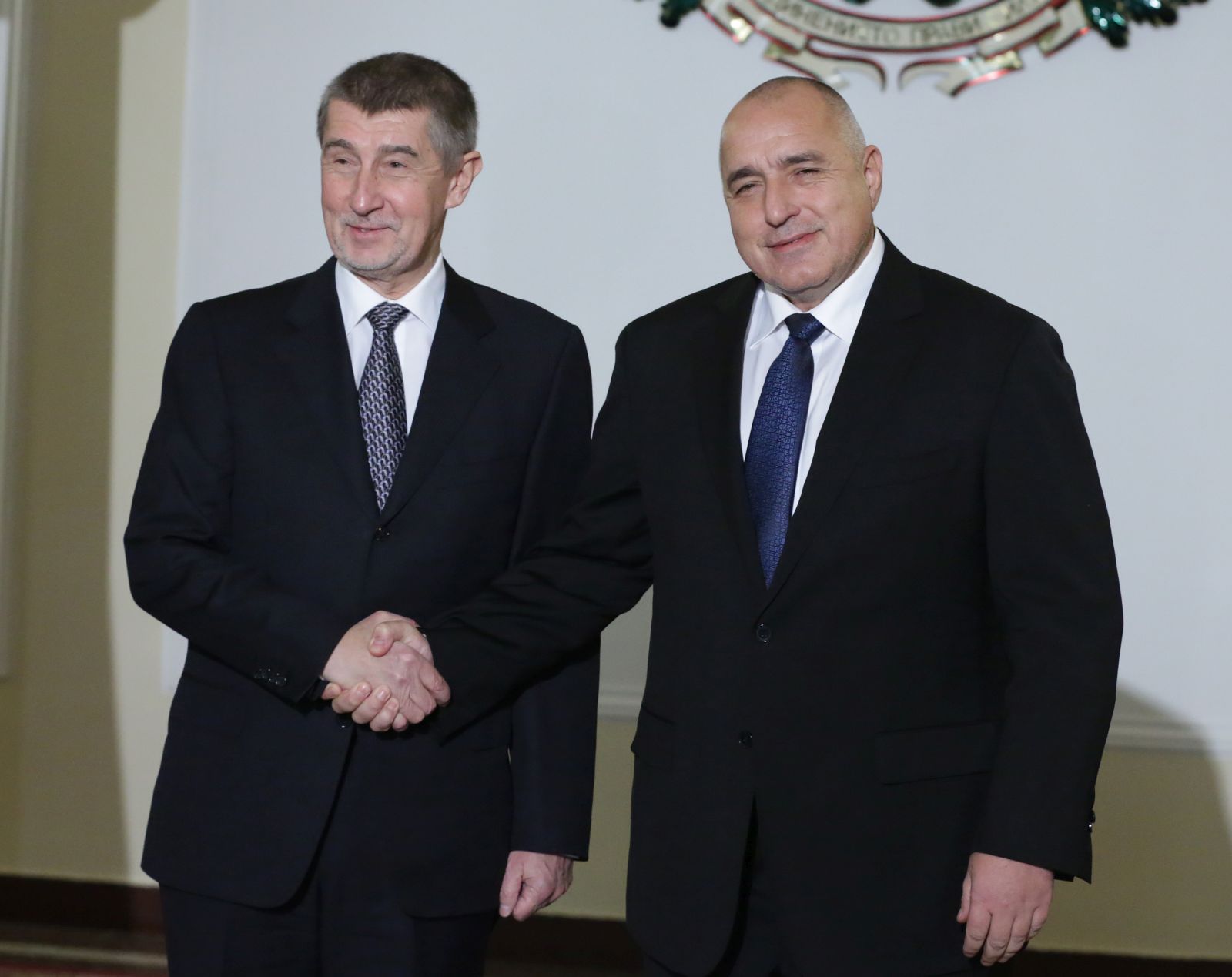 Премиерът Бойко Борисов се срещна с министър-председателя на Чехия Андрей Бабиш