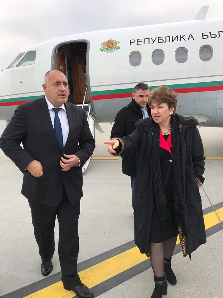 Борисов пристигна в Давос (снимки, видео)