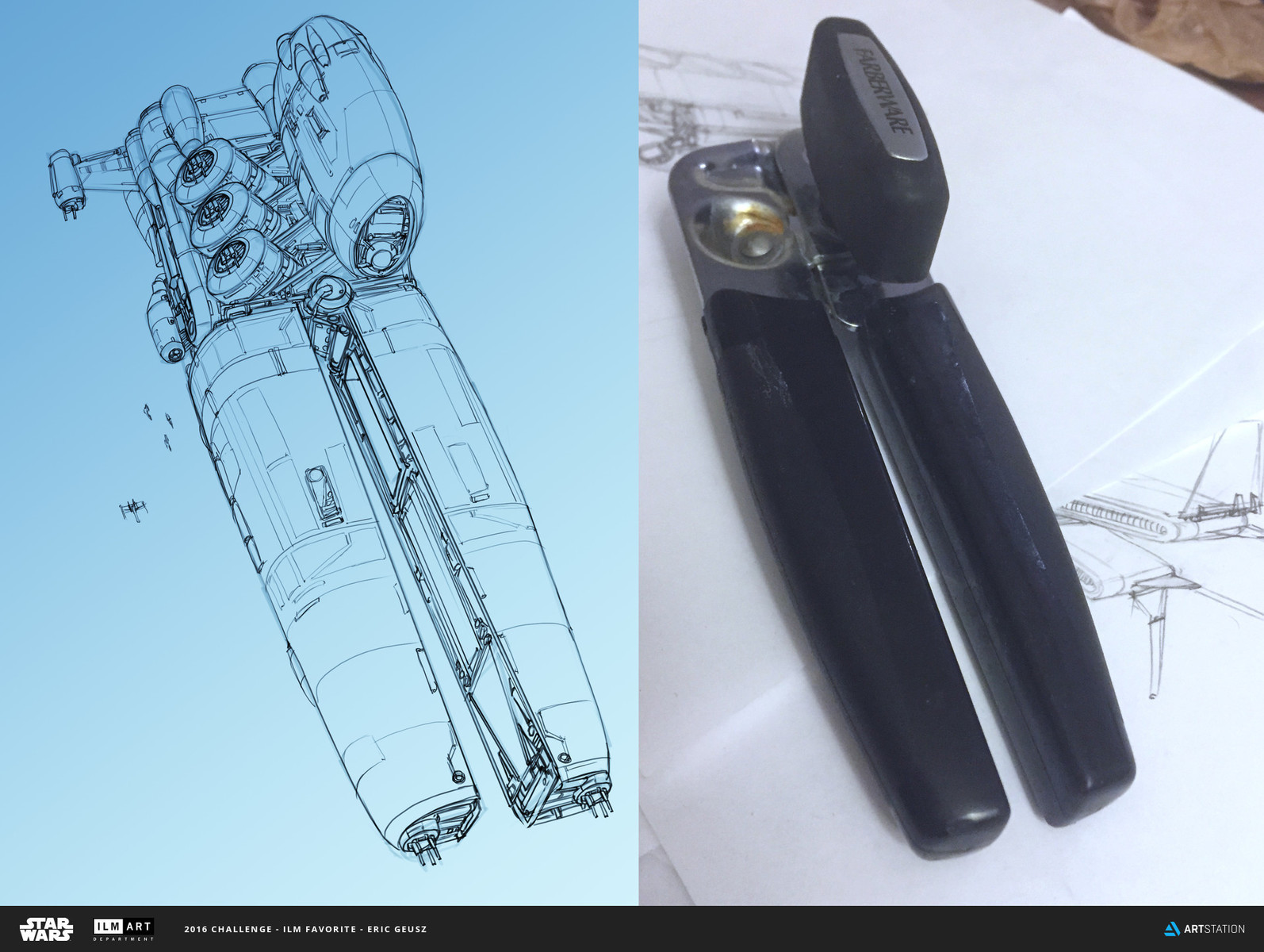 Космическите кораби на Ерик Геуз