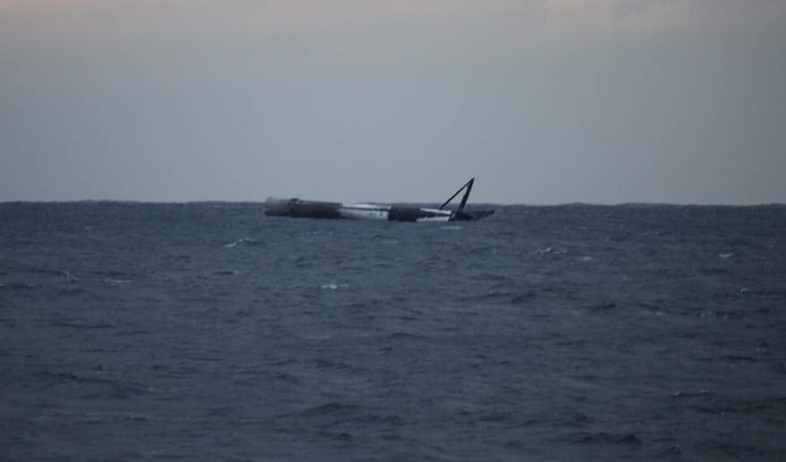 Ракетата Falcon 9 кацна успешно... в океана