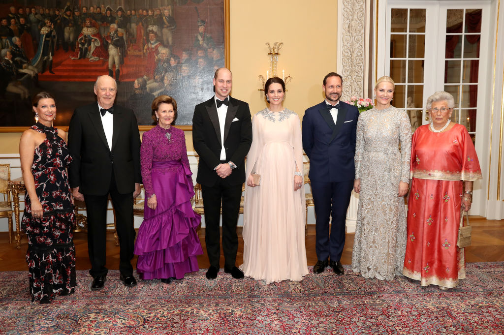 Катрин и принц Уилям на посещение в Норвегия
