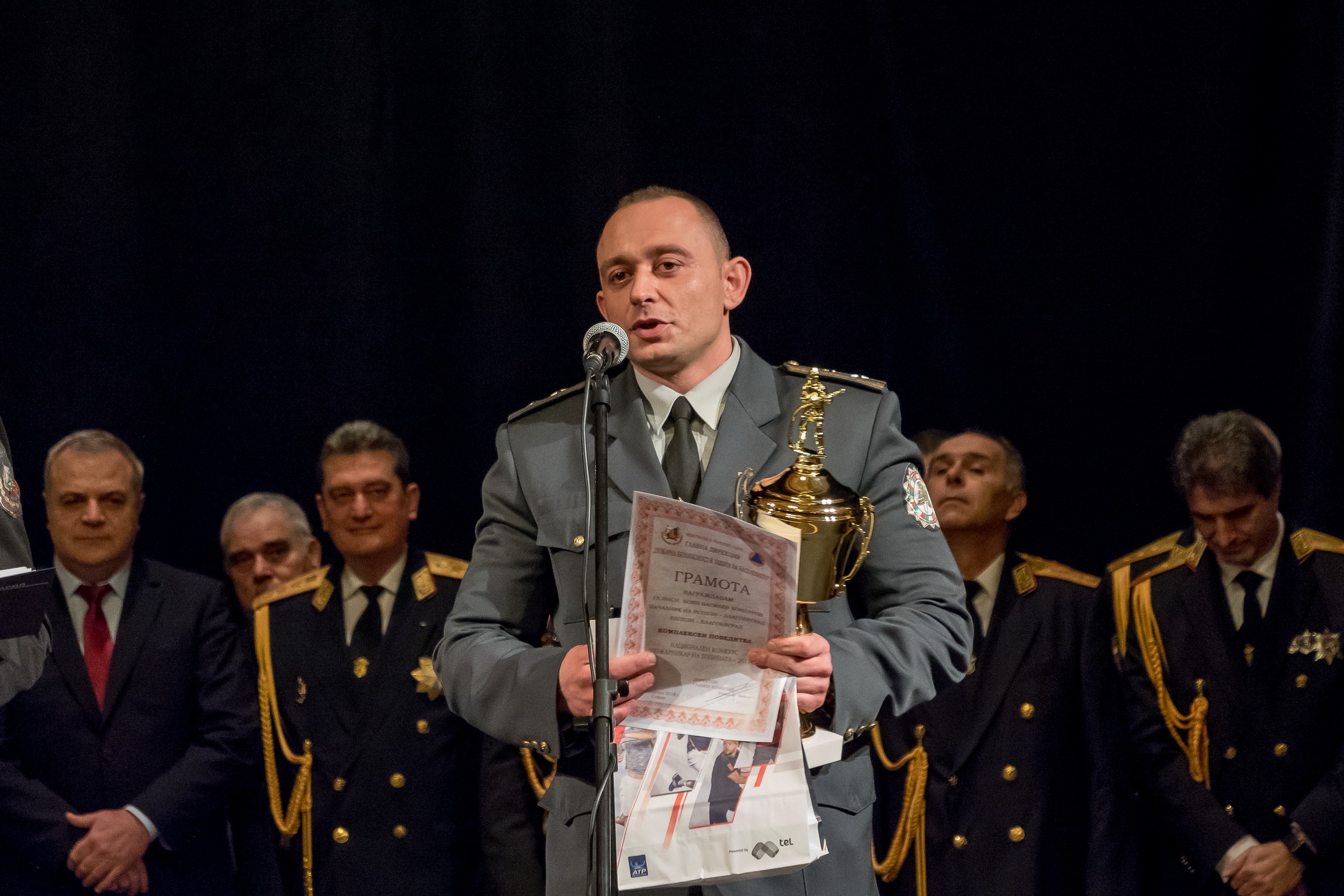 Боян Кадуров - ”Пожарникар на годината” - 2017