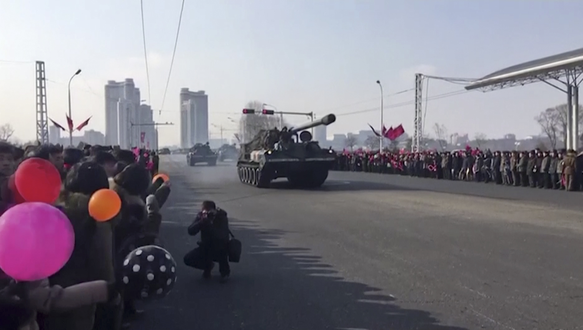 Военният парад в Пхенян