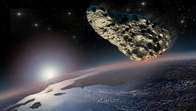 Астероид, преминаващ край Земята
