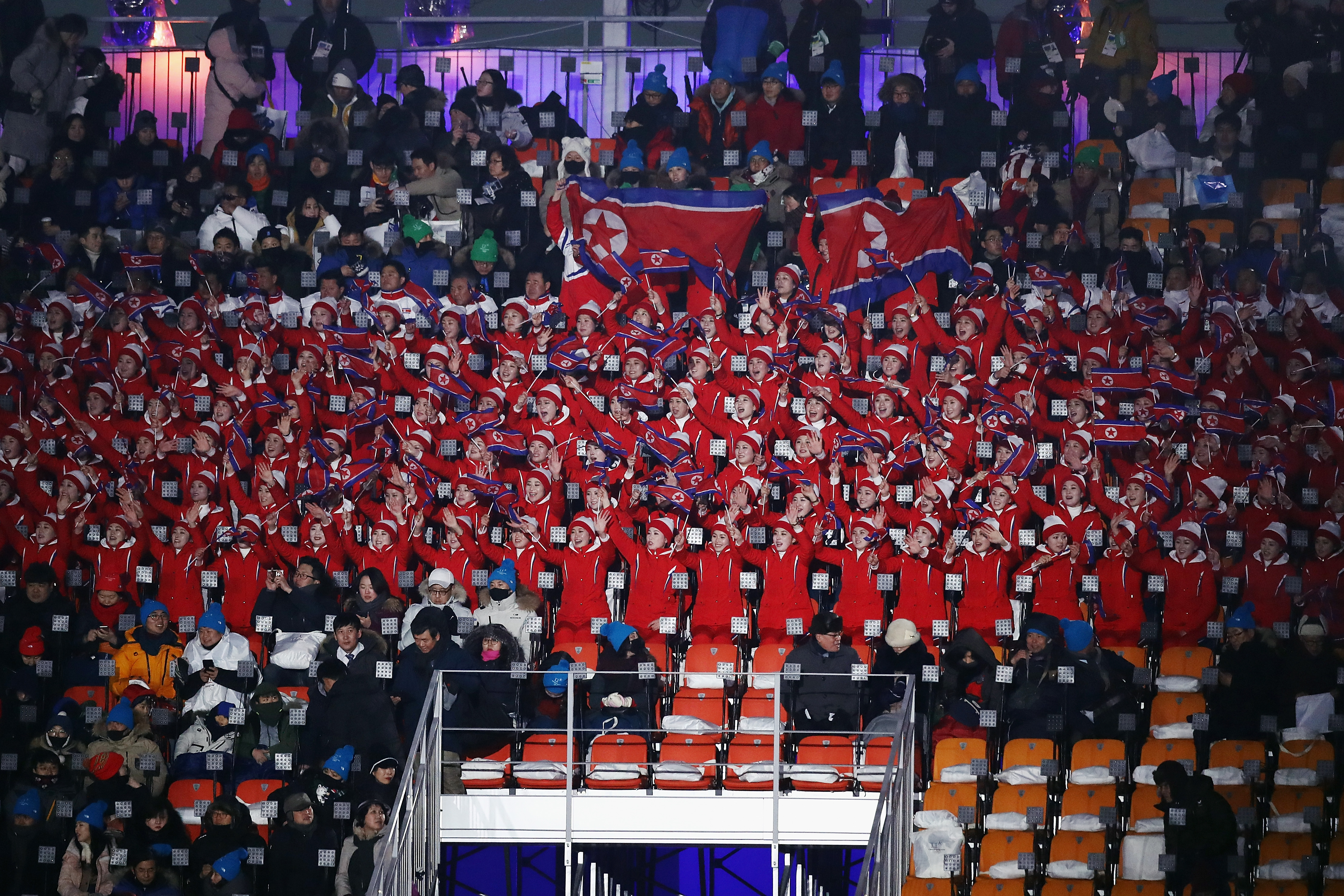 Мажоретките от Северна Корея