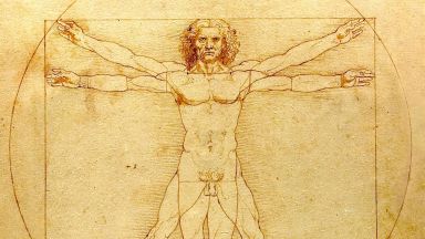 Леонардо не искал да излага на показ неговия "Витрувиански човек"