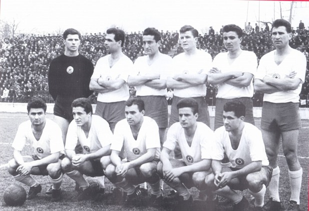 Съставът на ЦСКА, който отстрани ”Ювентус” през 1960-а