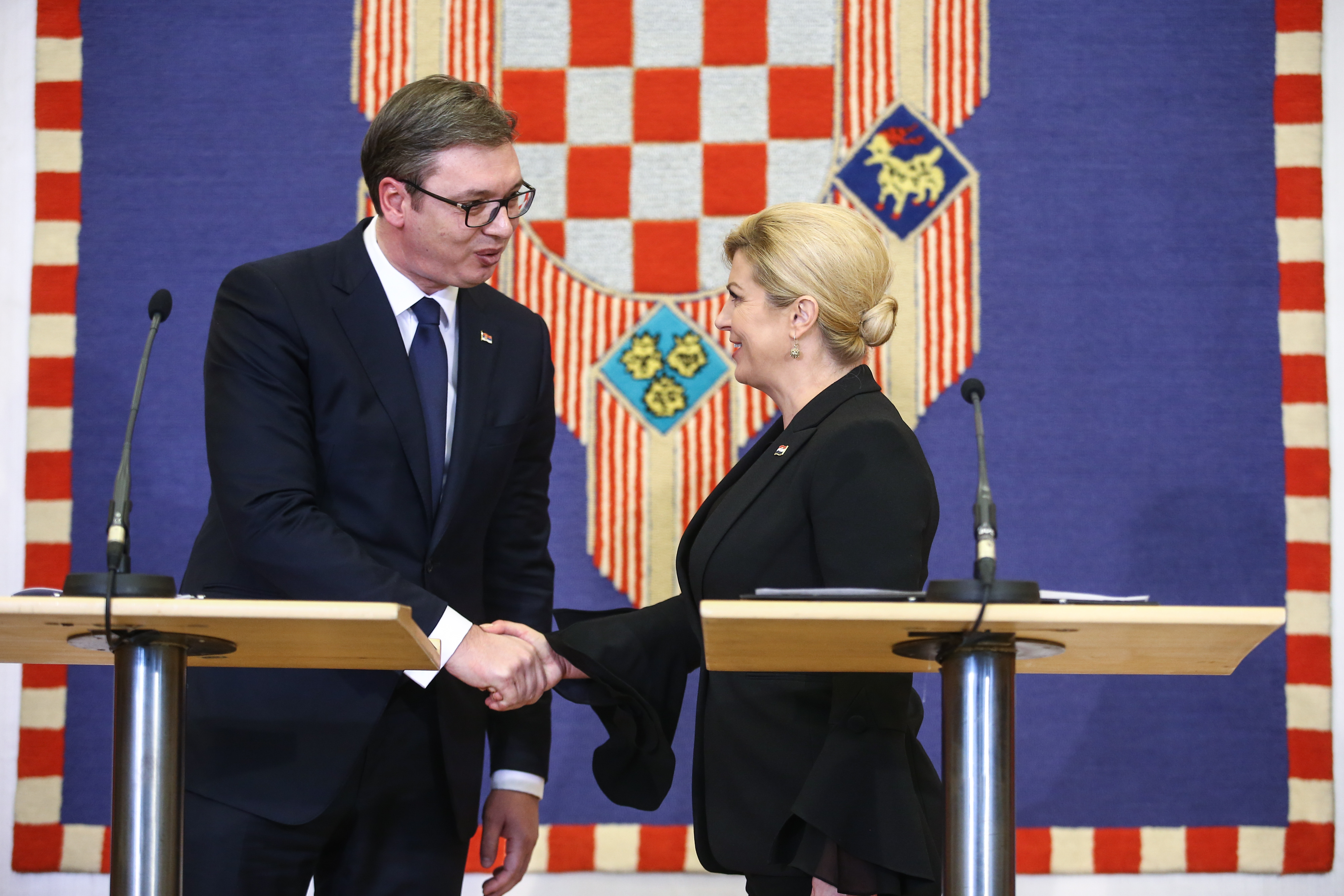 Без особен резултат завърши срещата на 12 февруари между хърватския и сръбския президенти в Загреб