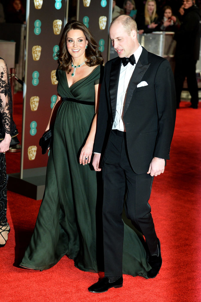 Катрин и принц Уилям на наградите БАФТА