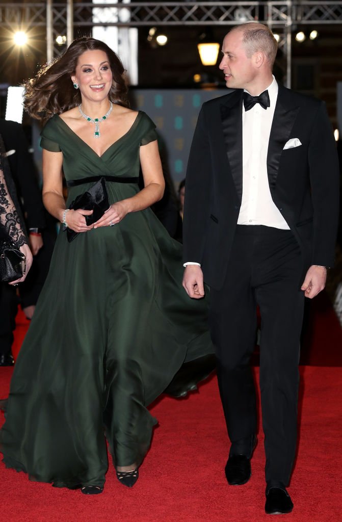 Катрин и принц Уилям на наградите БАФТА