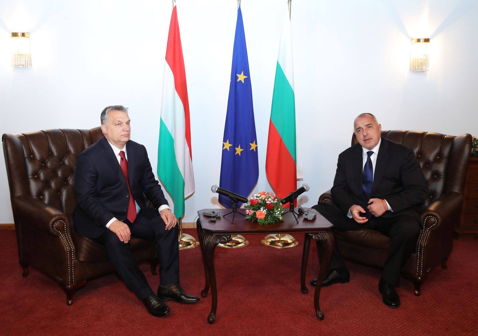 Борисов и Орбан обсъдиха Европредседателството