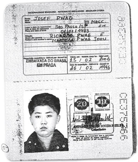 Фалшивият бразилски паспорт на Ким Чен Ун