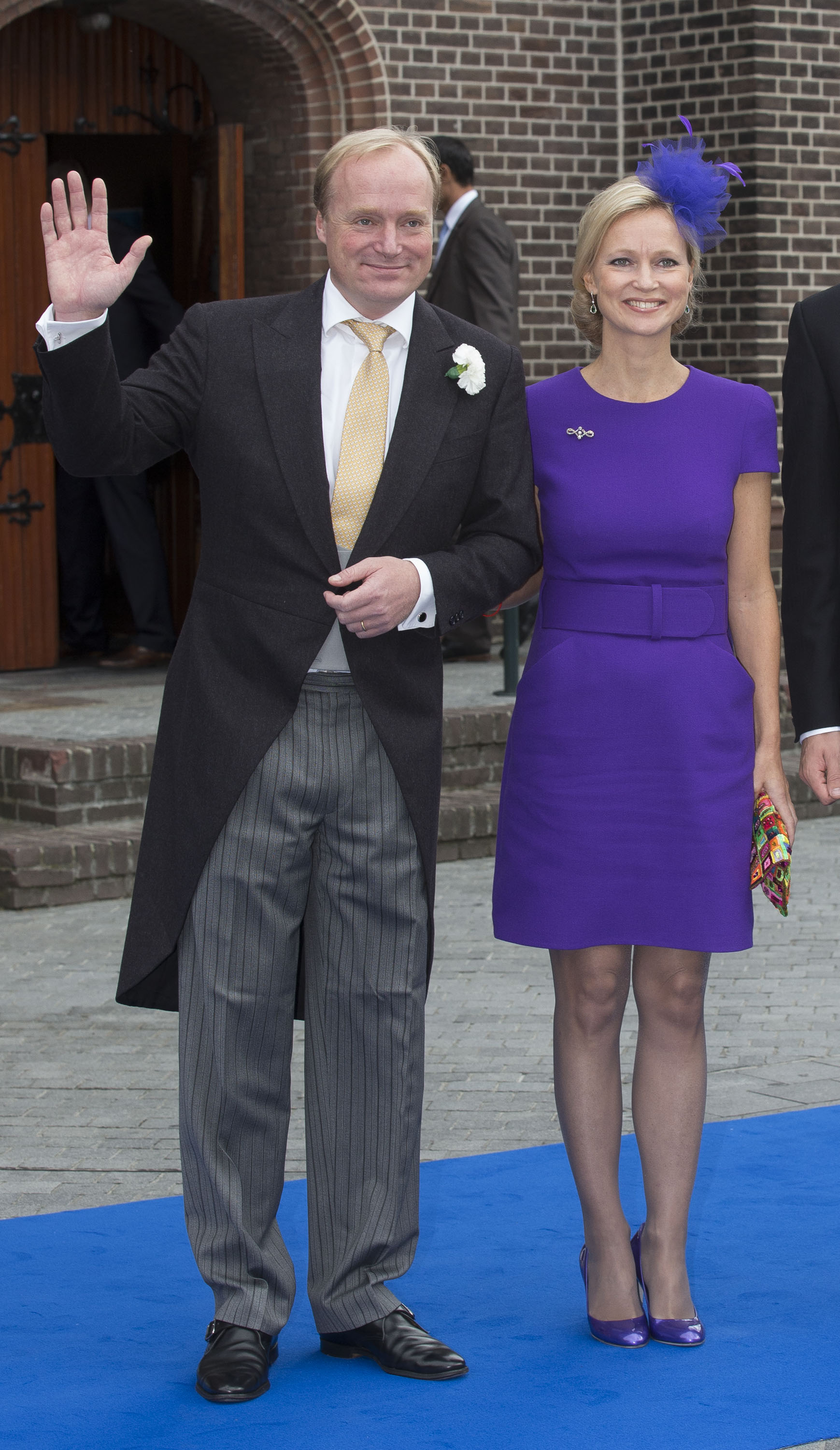 Холандският принц Карлос и принцеса Каролина