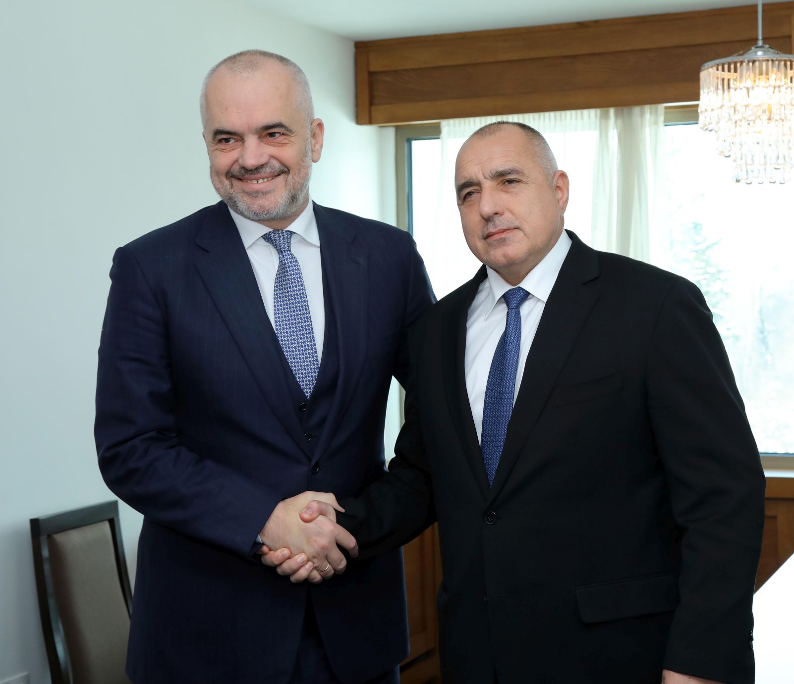 Премиерите на България и Албания Бойко Борисов и Еди Рама