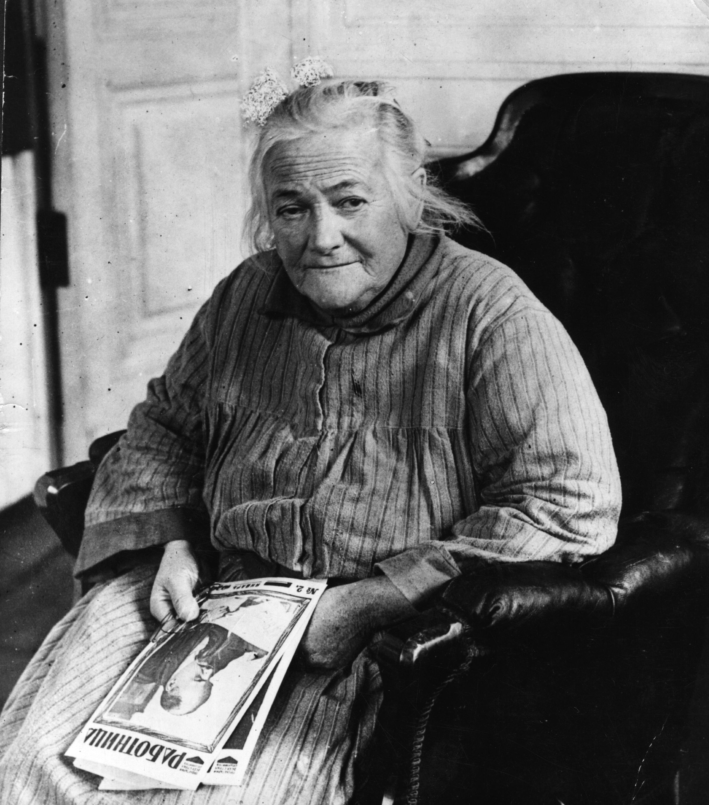 Германската социалистка Клара Цеткин през 1924 година