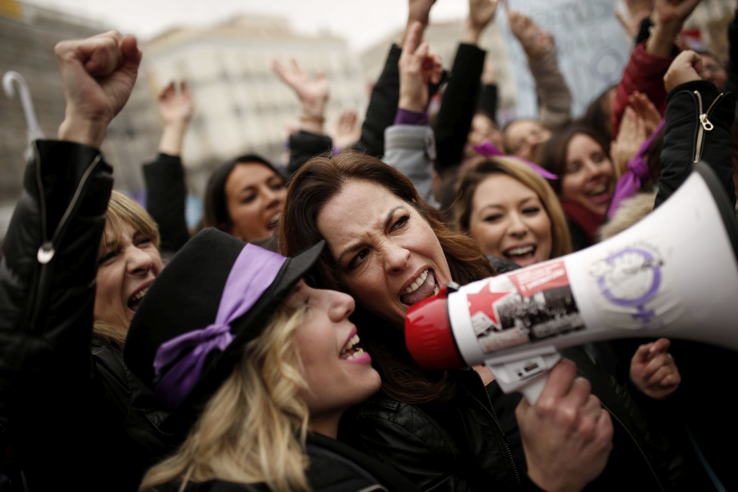 Безпрецедентна стачка на жените в Испания