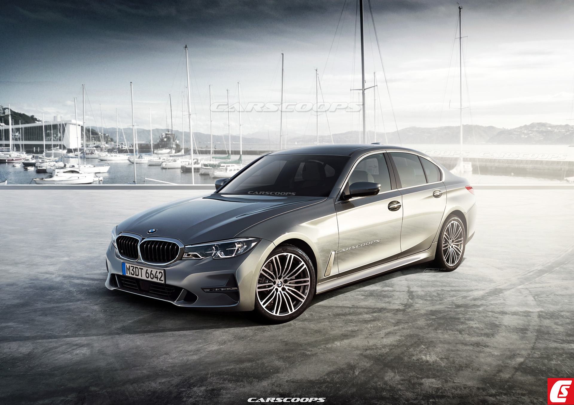 Първи снимка на новото BMW 3-Series