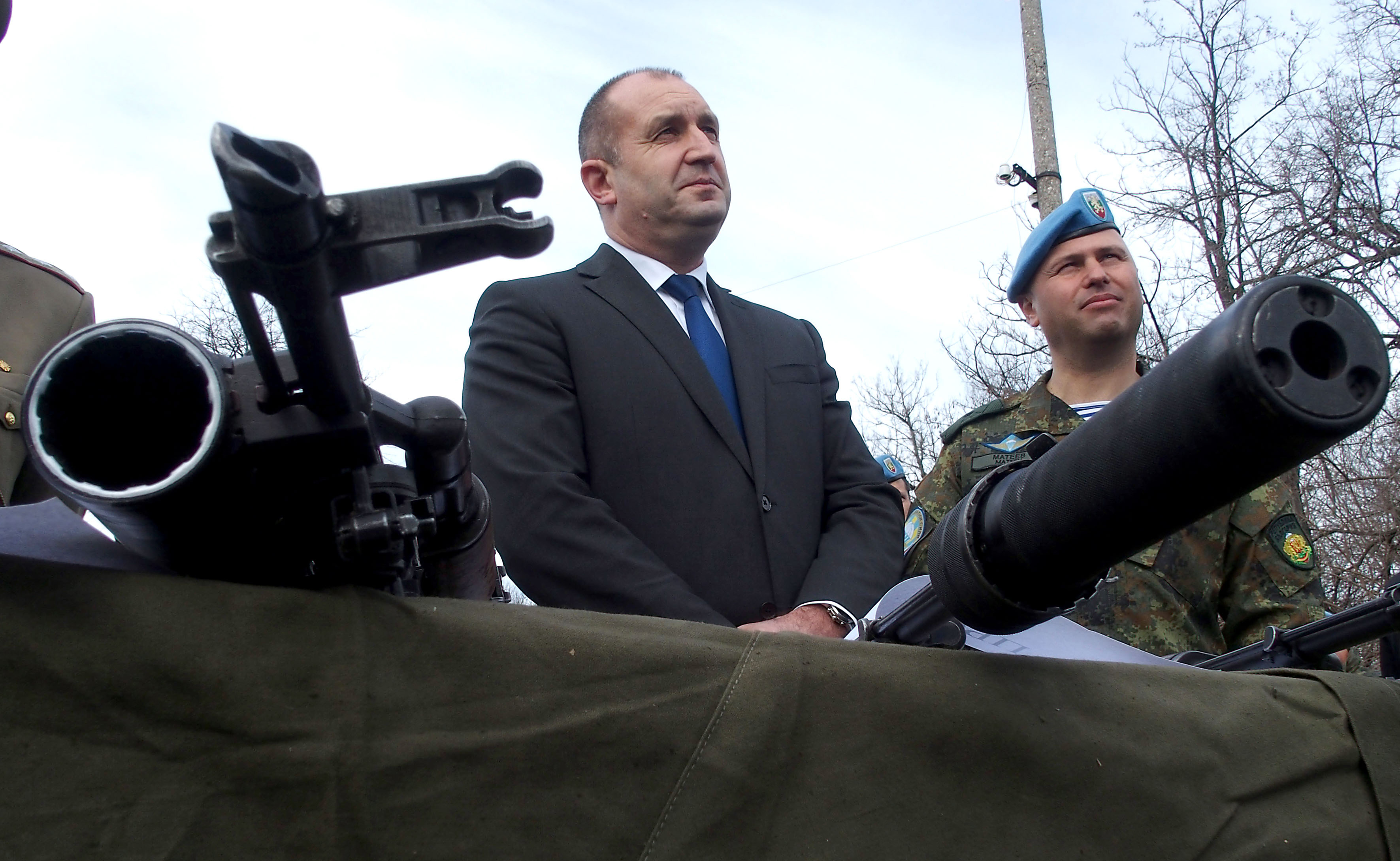 Президентът Румен Радев беше на посещение в 68-ма бригада ”Специални сили” в Пловдив